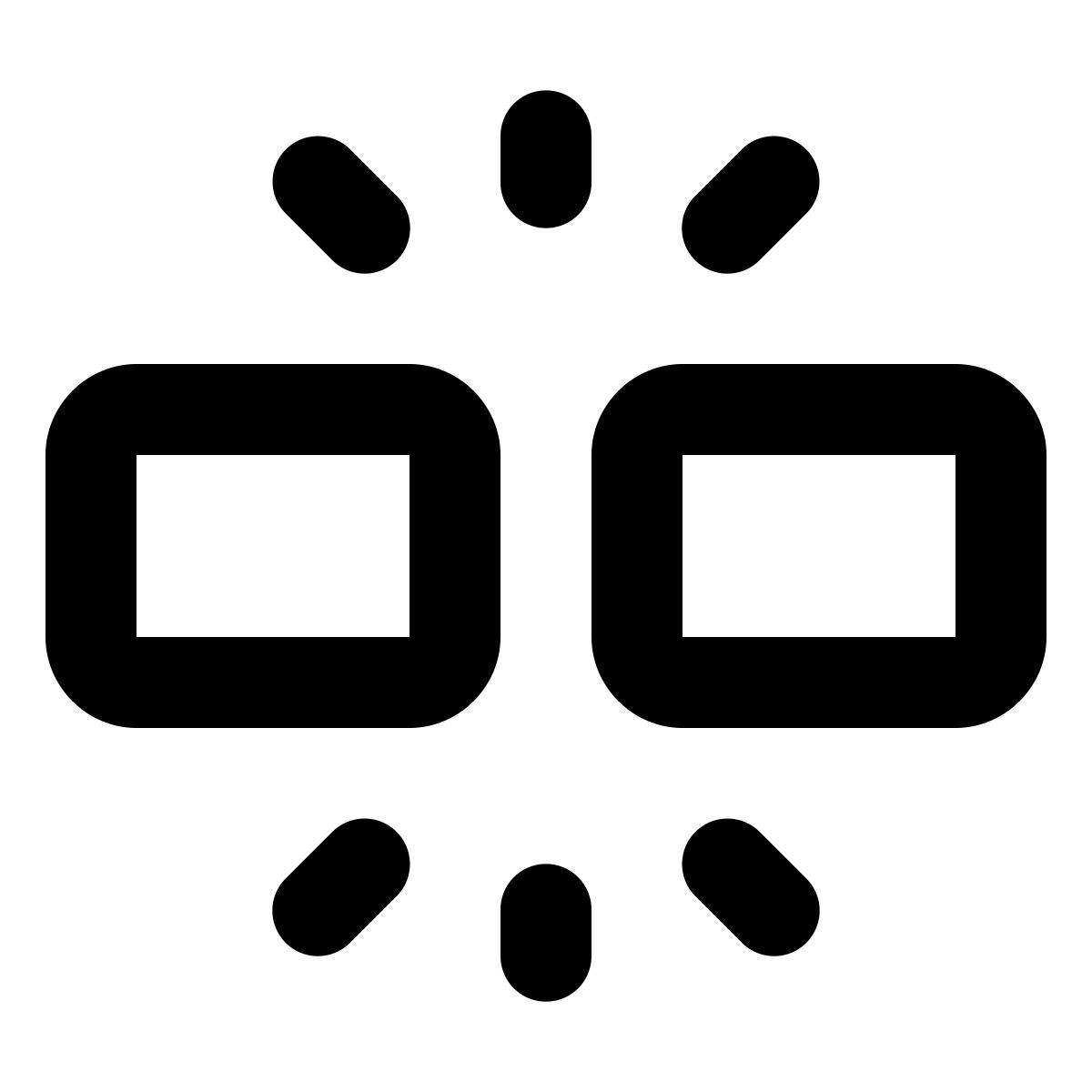 material rounded style chasquido de clips icon