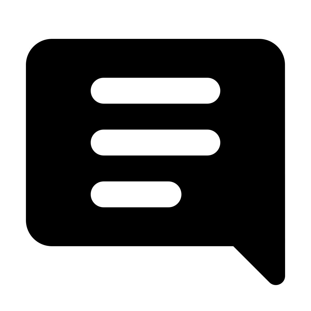 material rounded style commenti icon