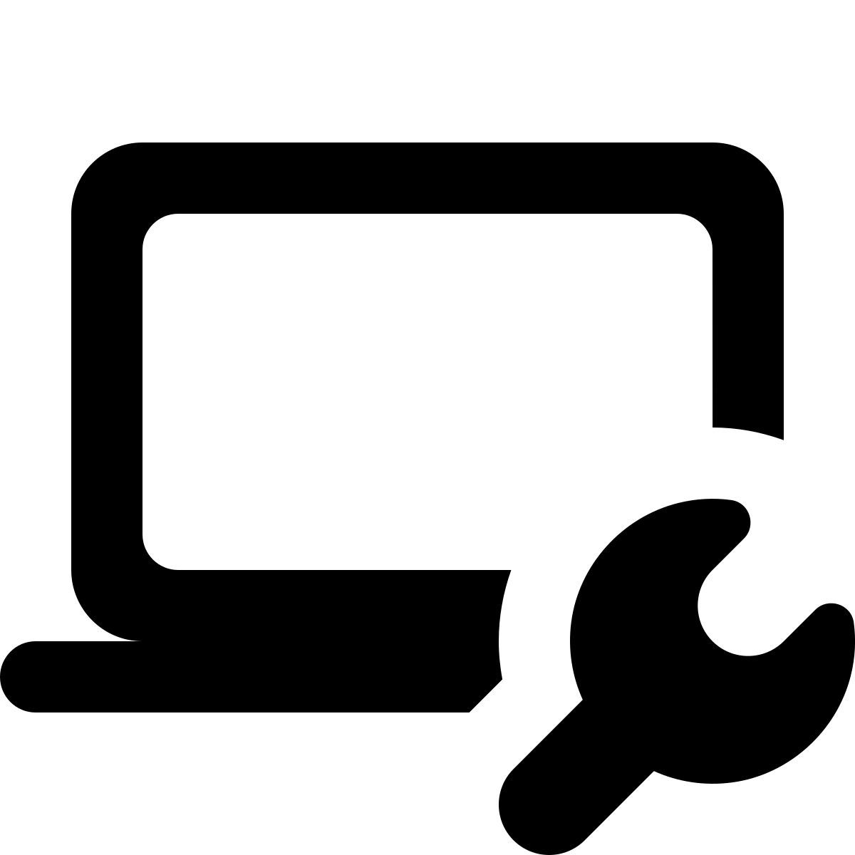 material rounded style 计算机支持 icon