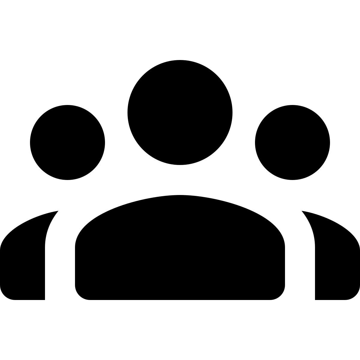 material rounded style llamada de conferencia icon