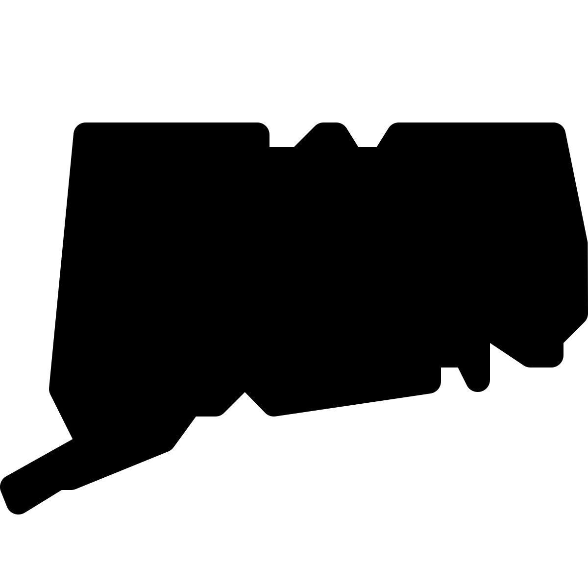material rounded style connecticut icon