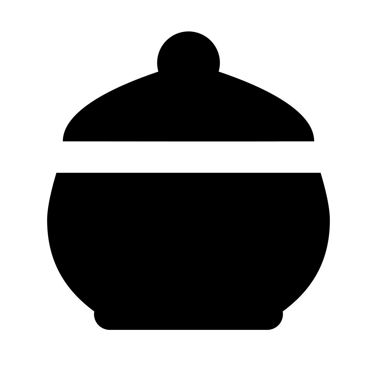 material rounded style 饼干罐 icon