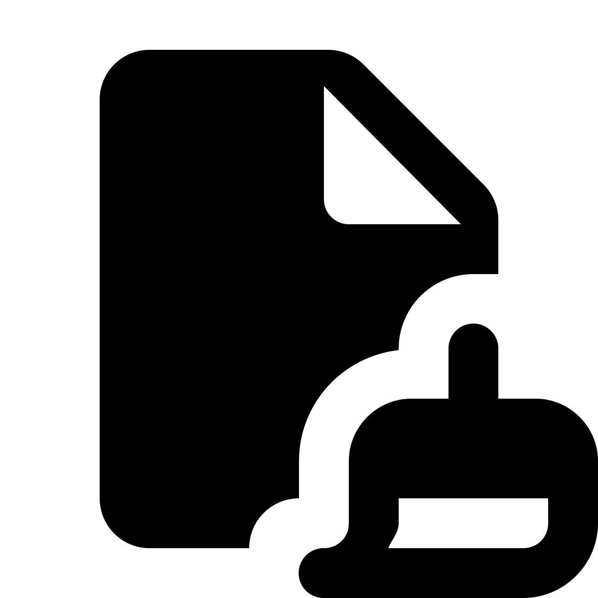 material rounded style documento correto icon