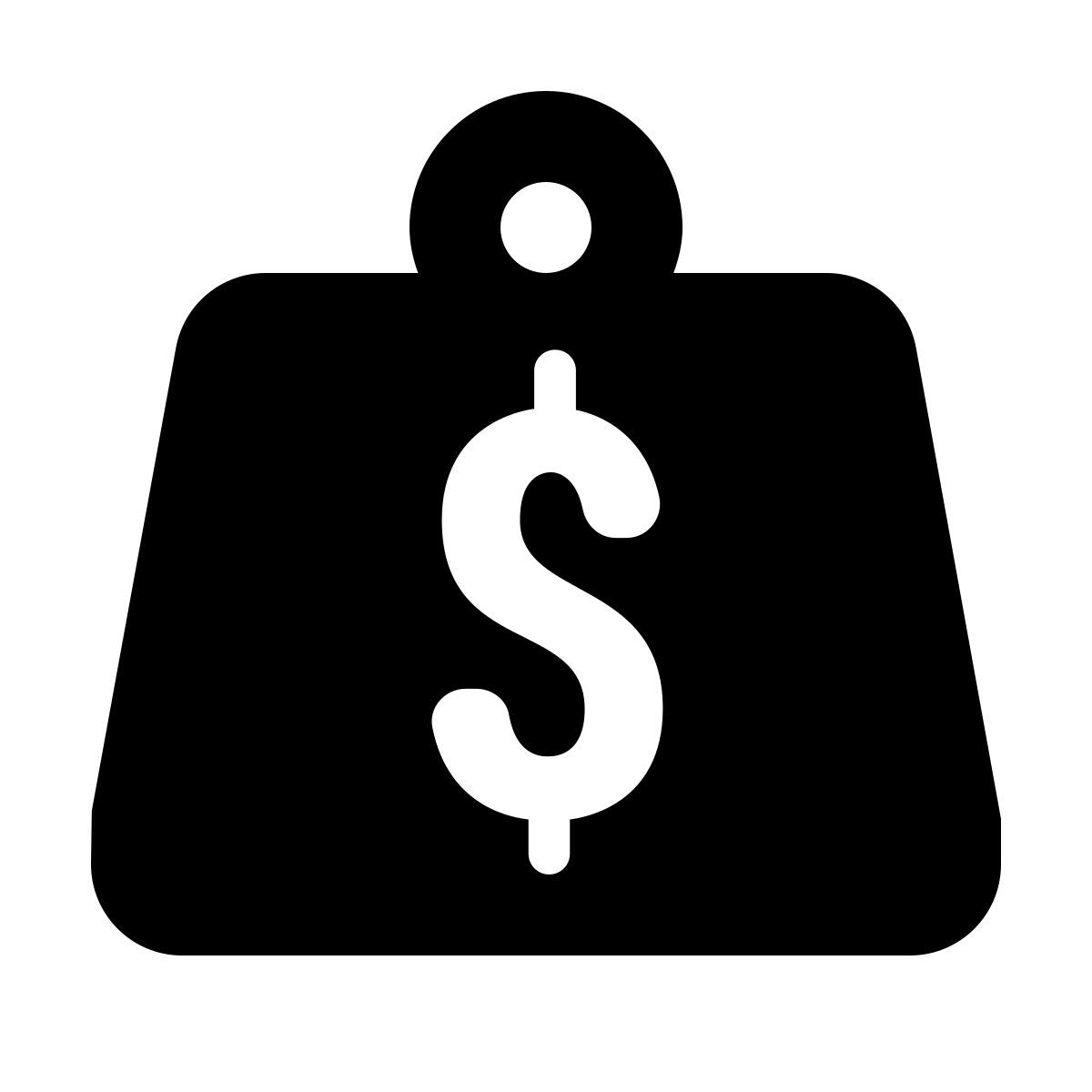 material rounded style debt icon