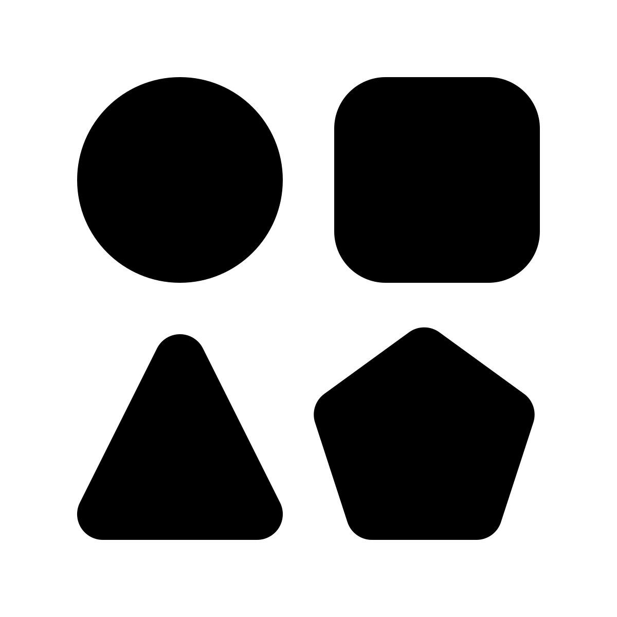 material rounded style 多样化 icon