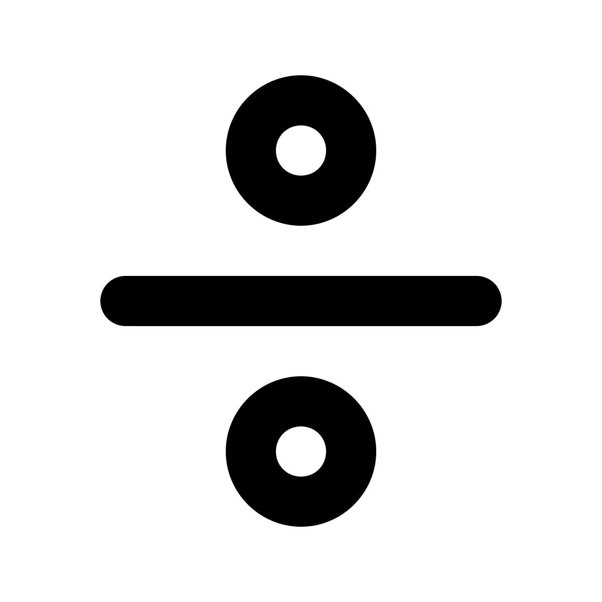 material rounded style dividir icon