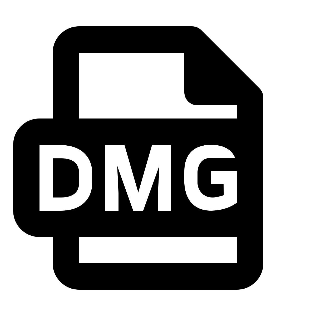 material rounded style dmg icon