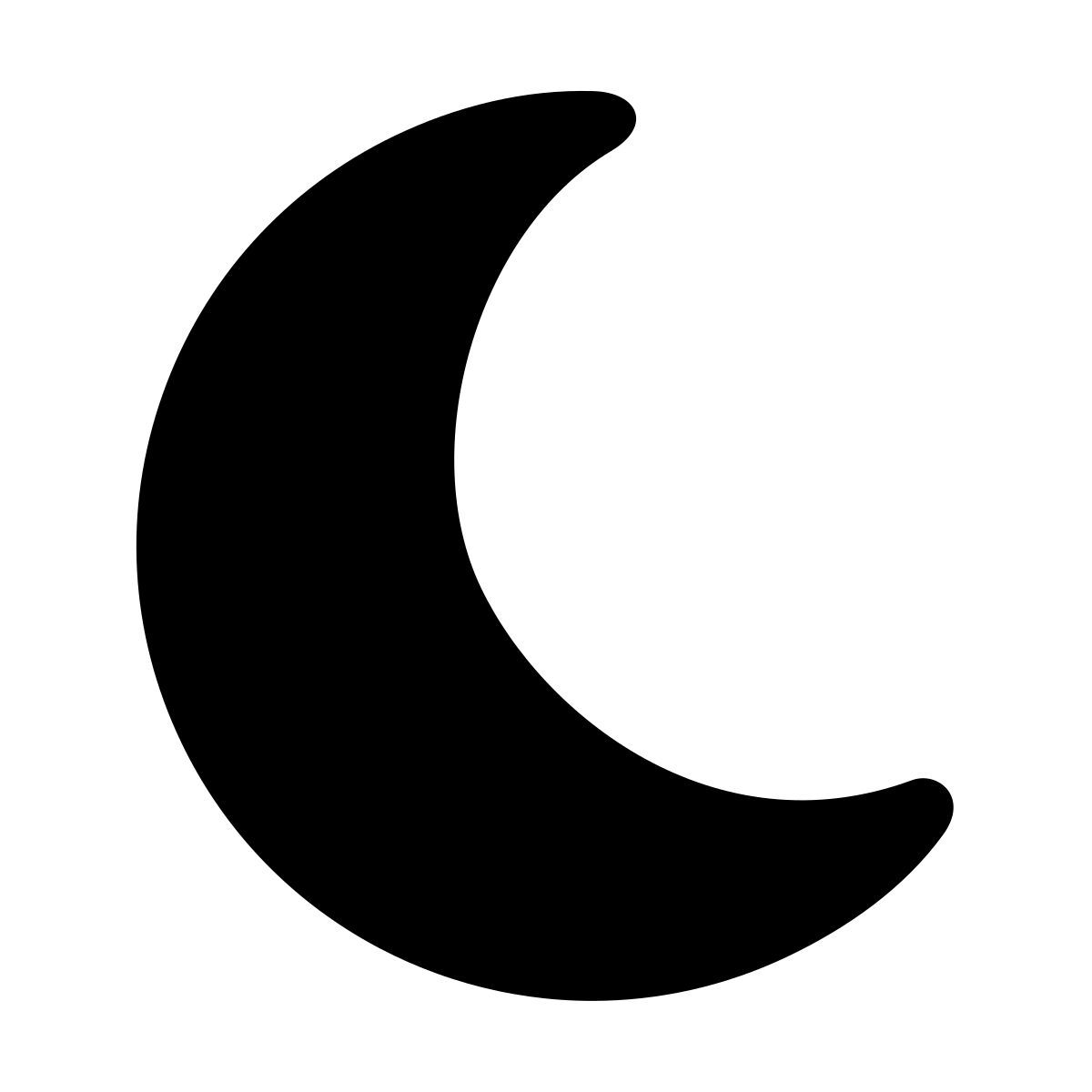 material rounded style dark mode icon