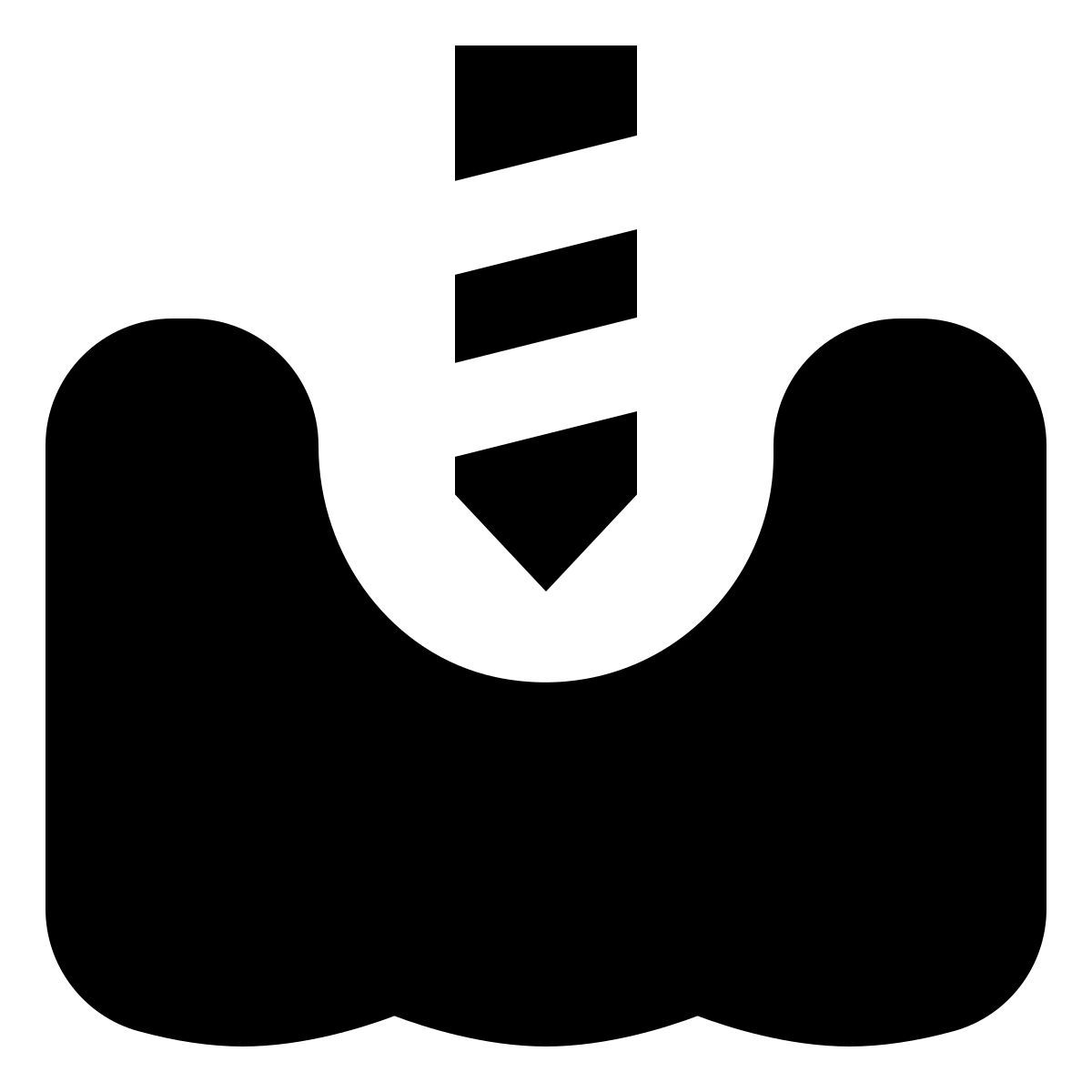 material rounded style 钻井 icon