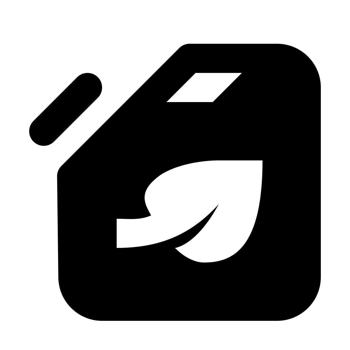 material rounded style 친환경 연료 icon