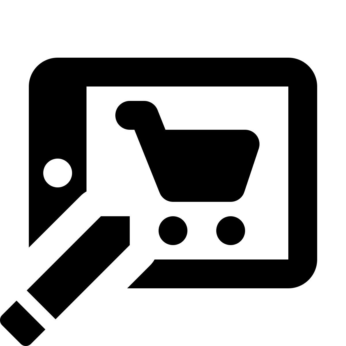 material rounded style editar pedido en línea icon