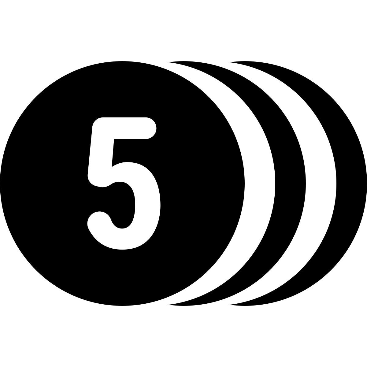 material rounded style penny icon