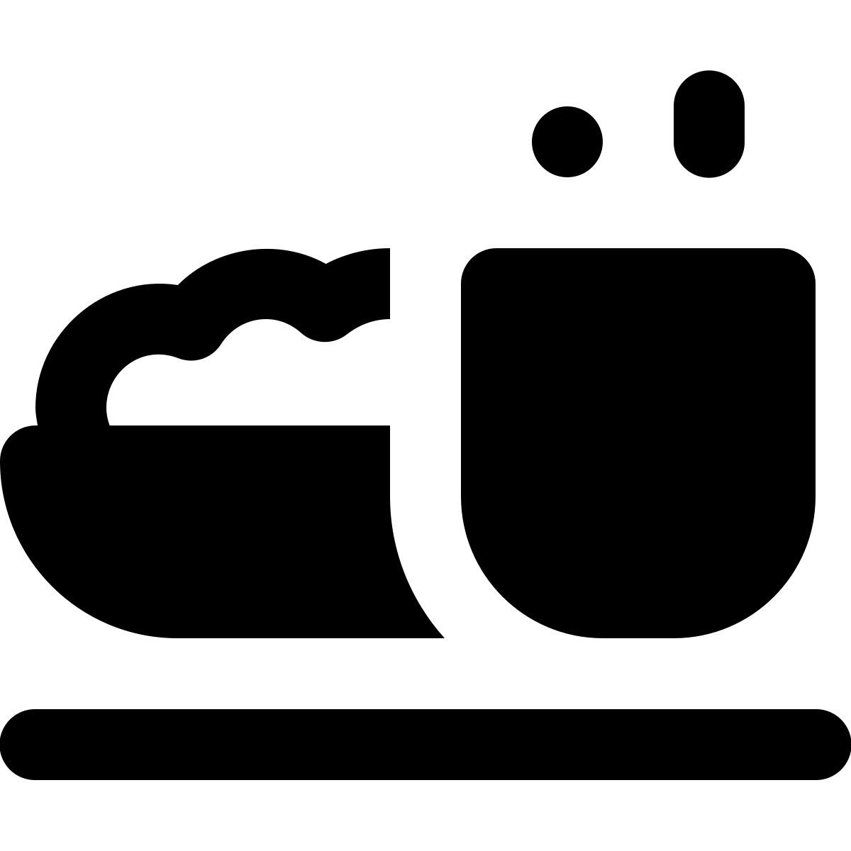 material rounded style barra de comida icon