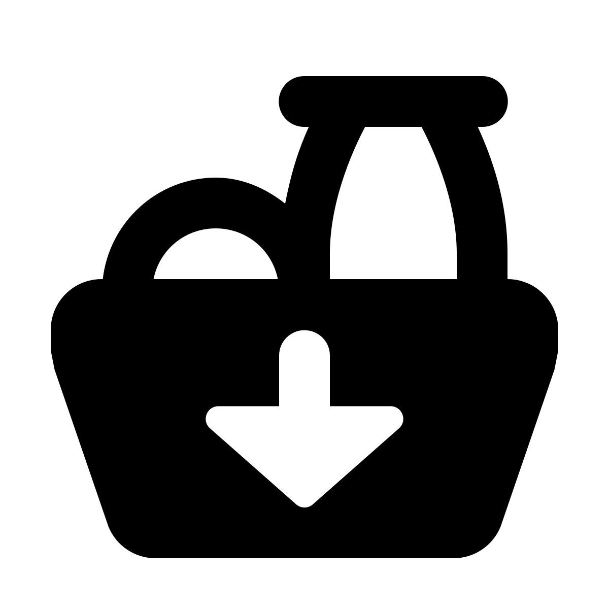 material rounded style donante de alimentos icon