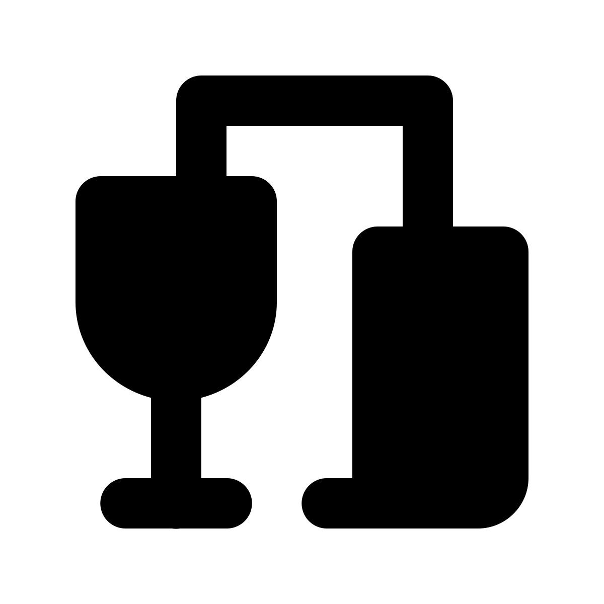 material rounded style óculos icon