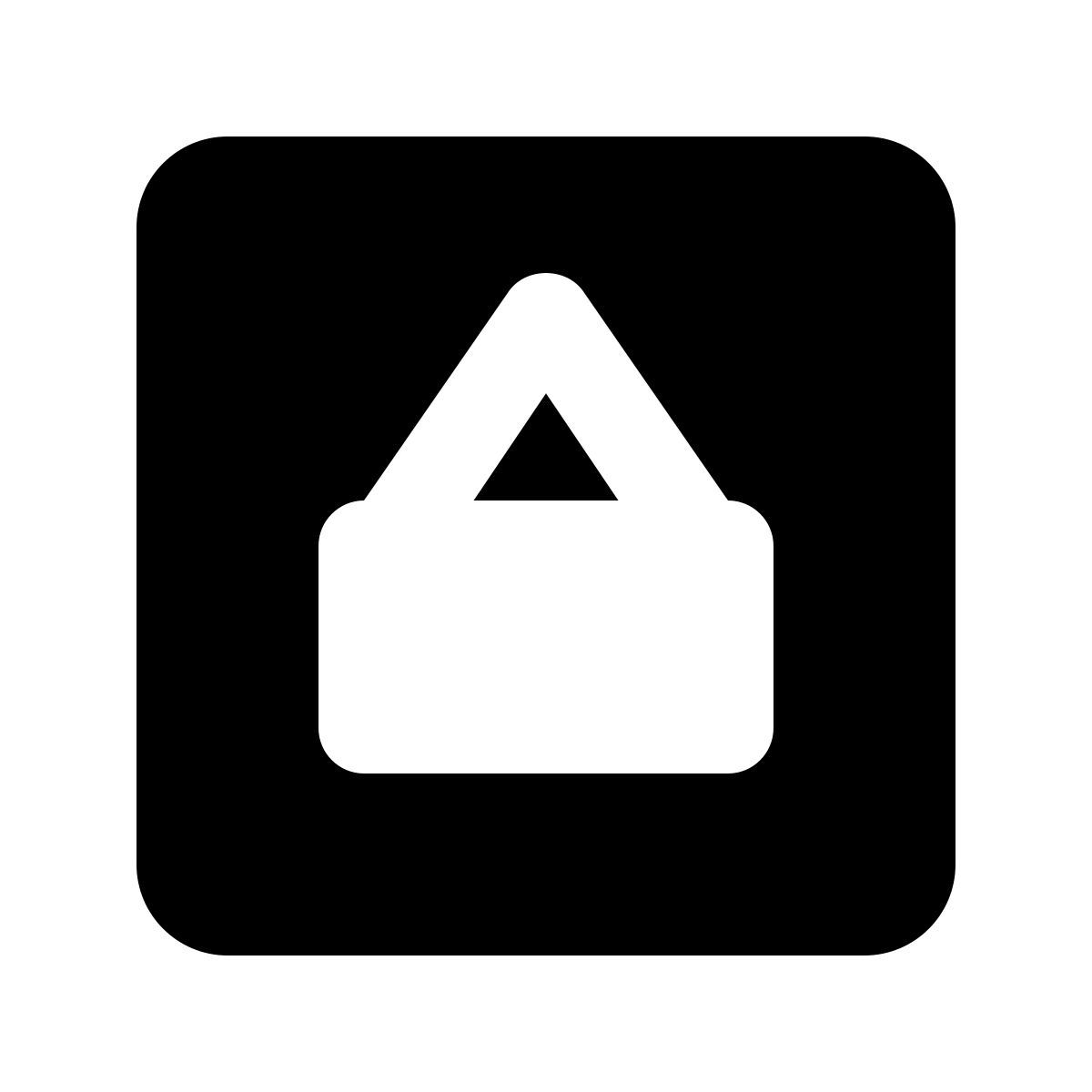 material rounded style hanging sign in window icon