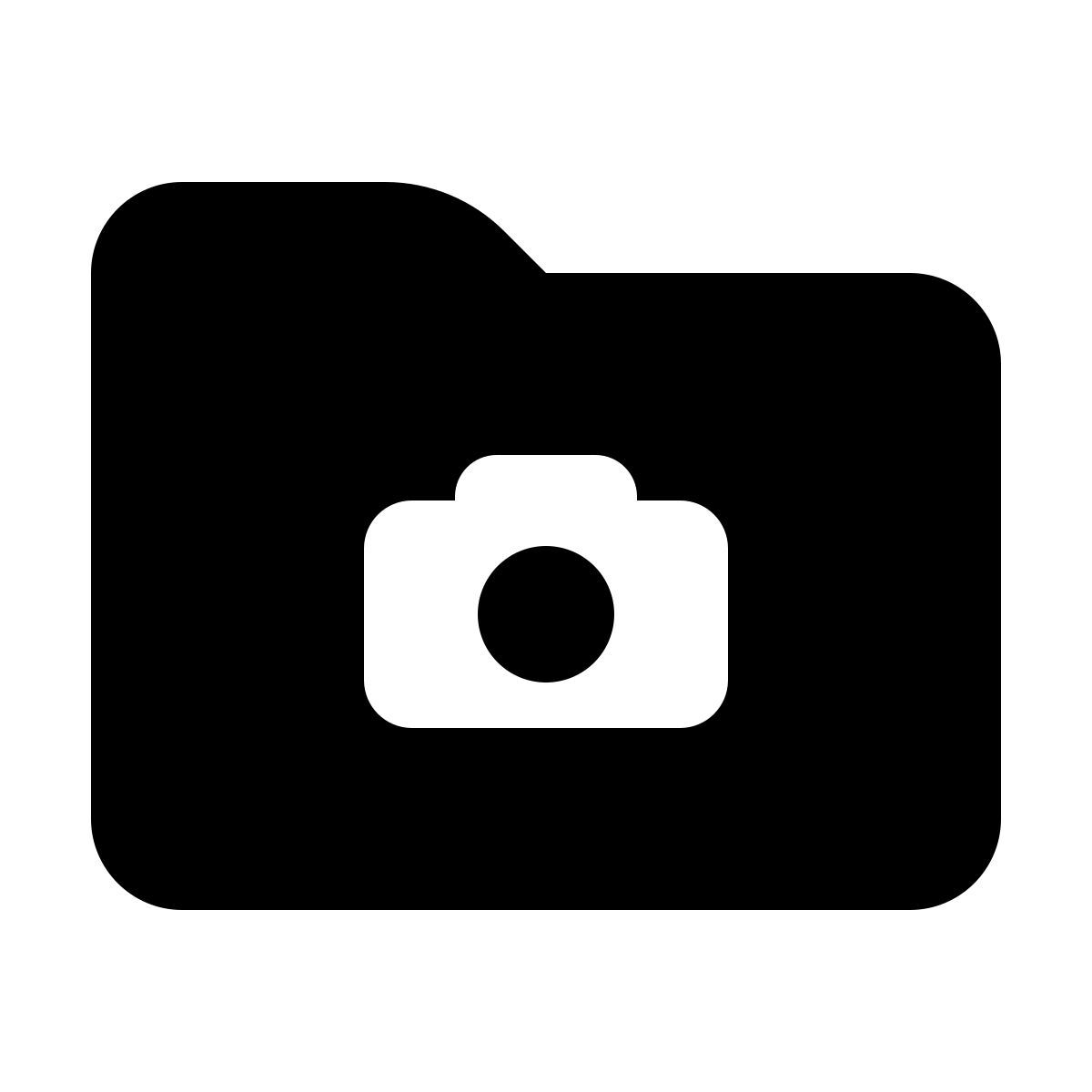 material rounded style carpeta de imagenes icon