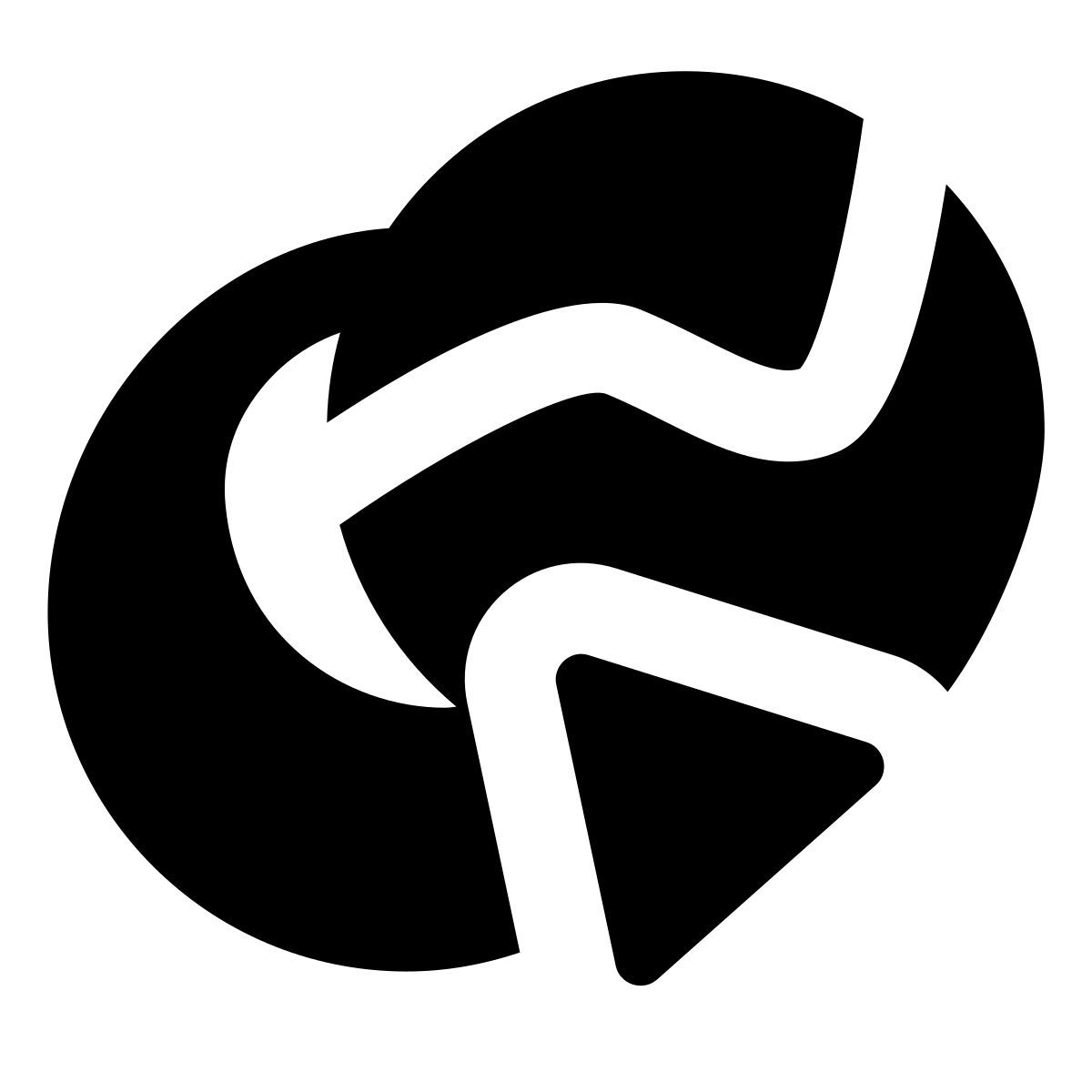 material rounded style internet download manager icon