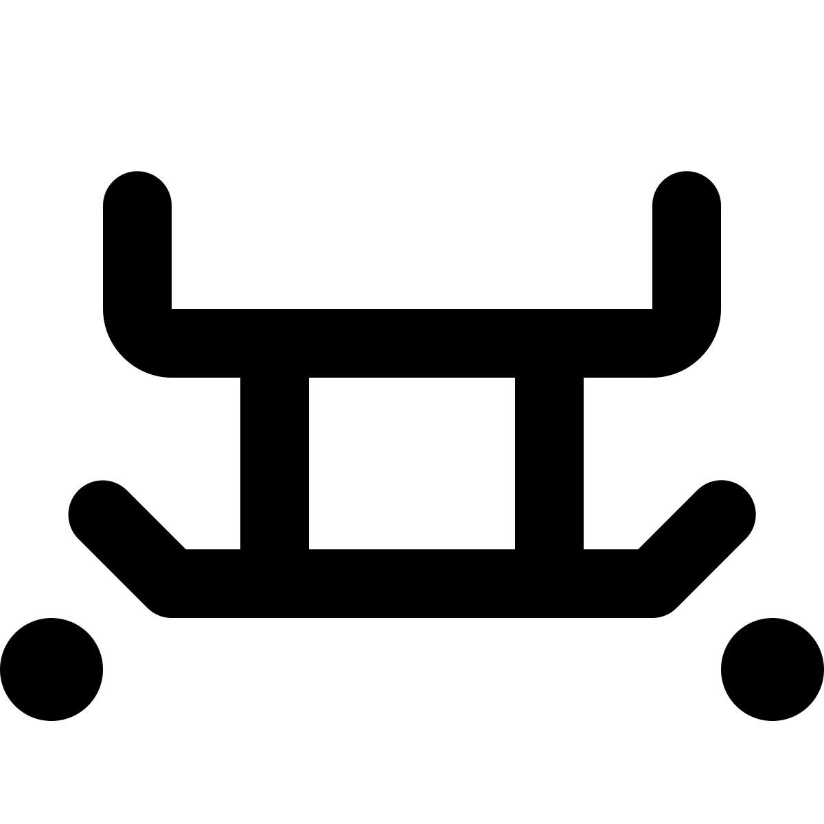 material rounded style 喷气发动机运输摇篮 icon