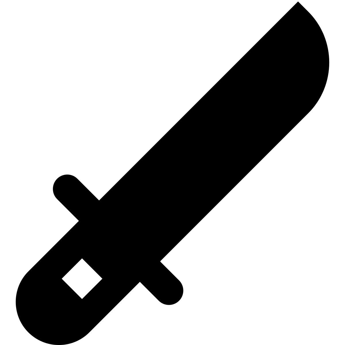 material rounded style katana icon