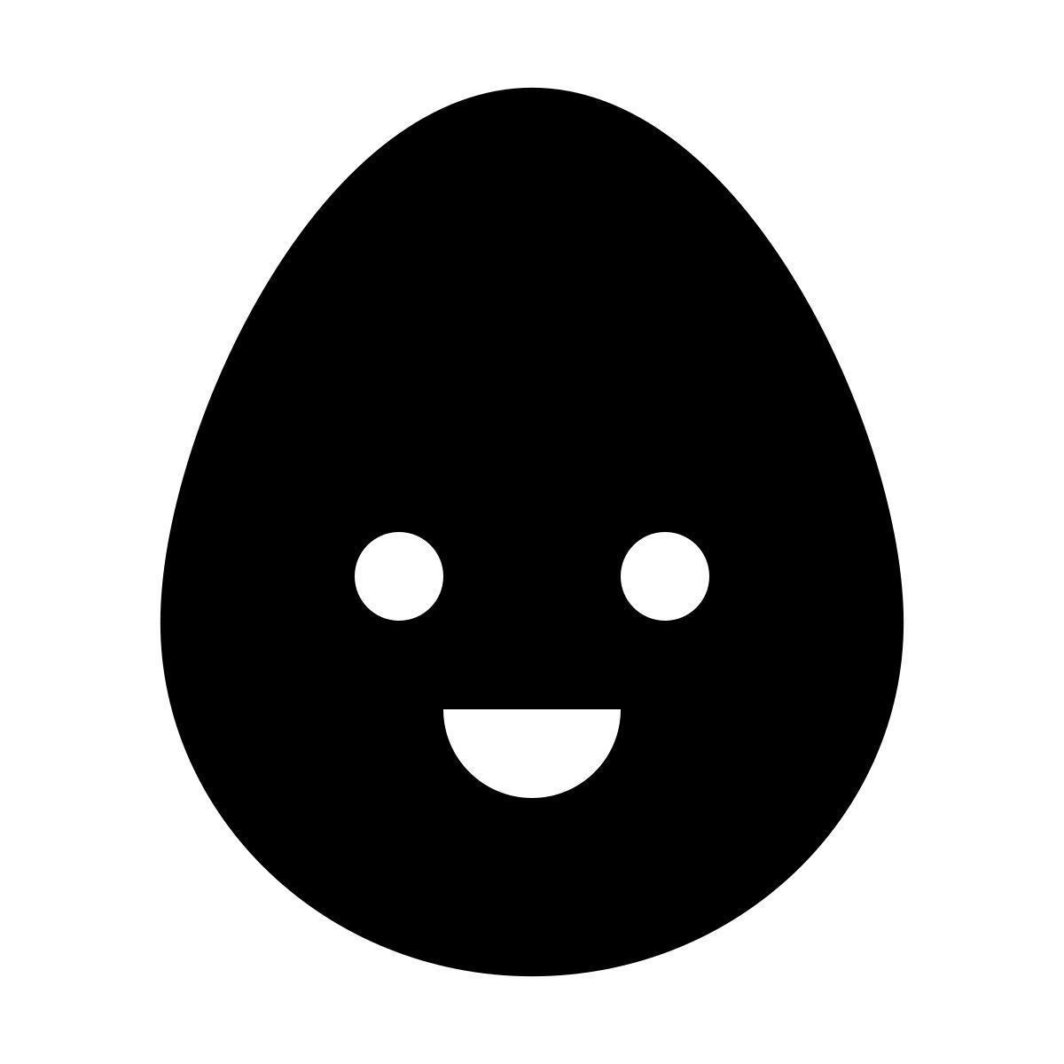 material rounded style ovo kawaii icon