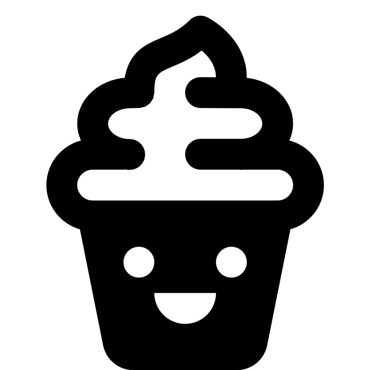 material rounded style helado icon