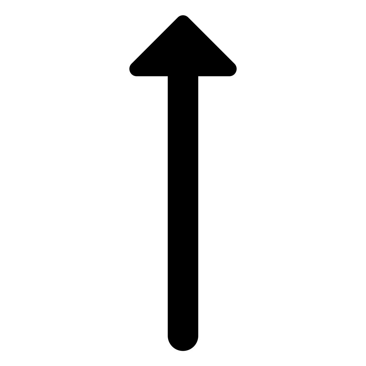 Up Arrow Symbol Text