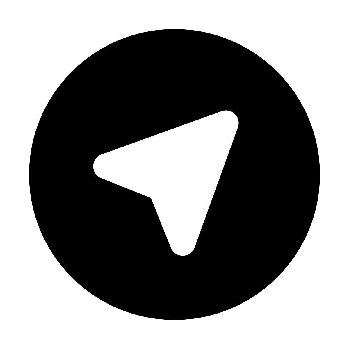 material rounded style navigate icon