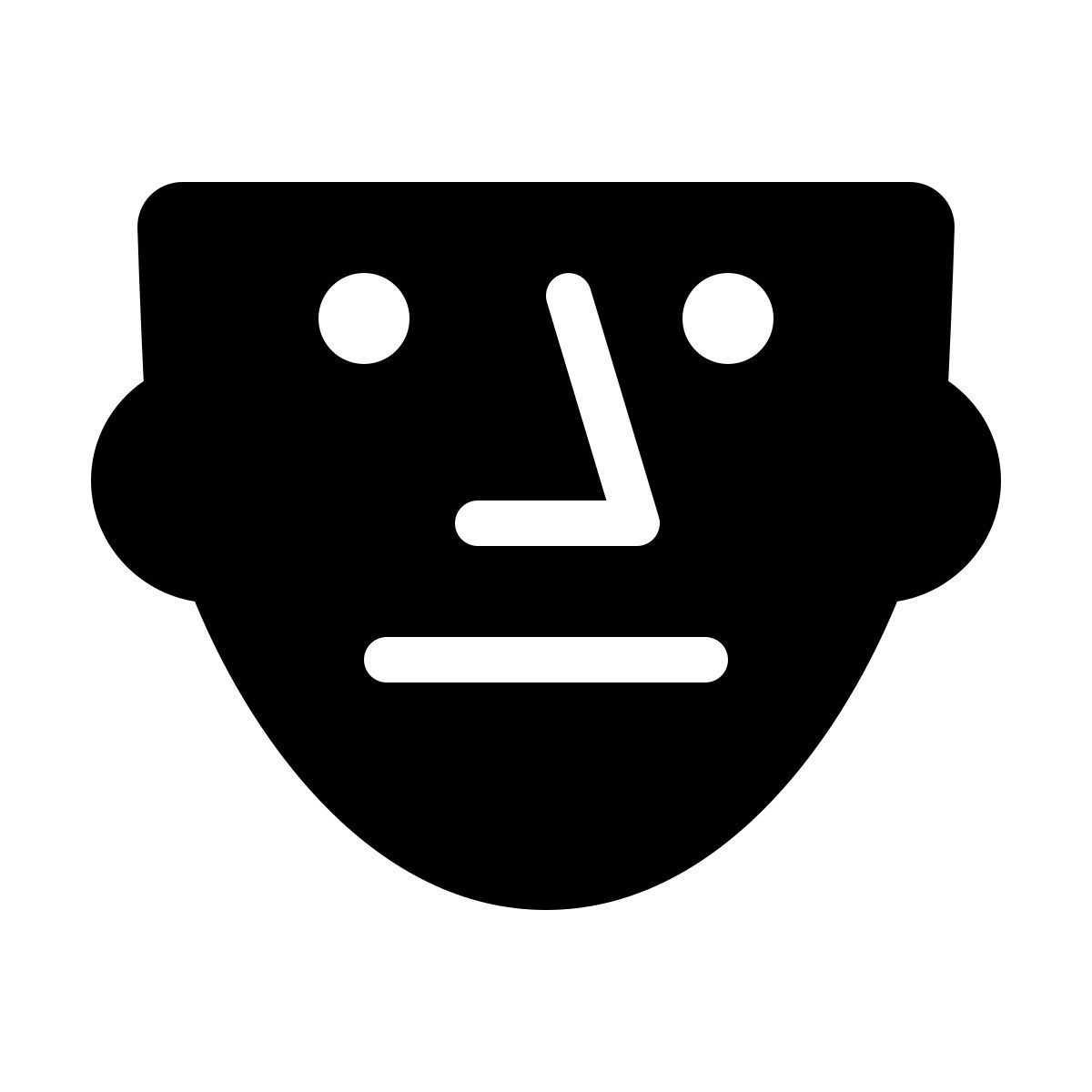 material rounded style cara npc icon