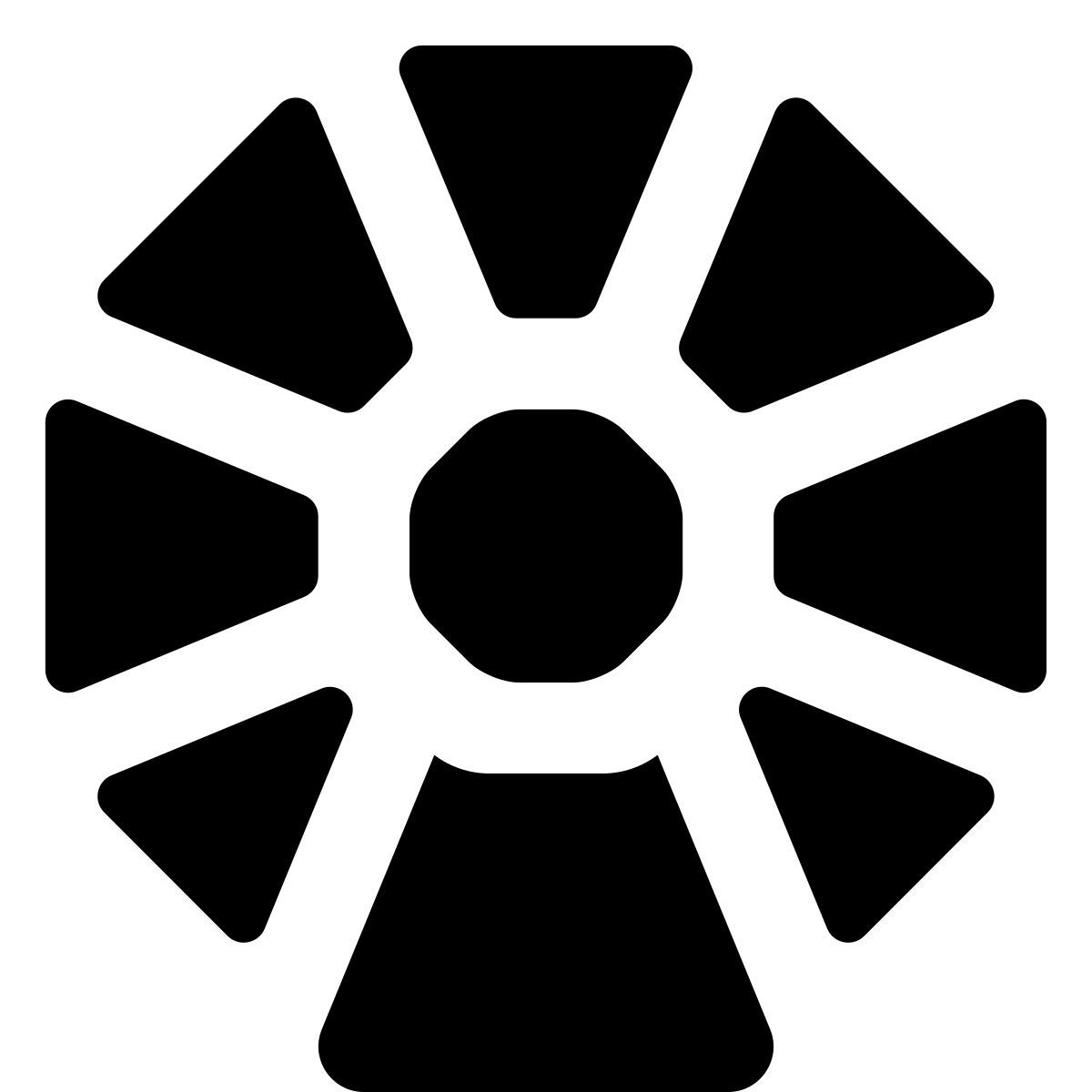 material rounded style achteck spiel icon