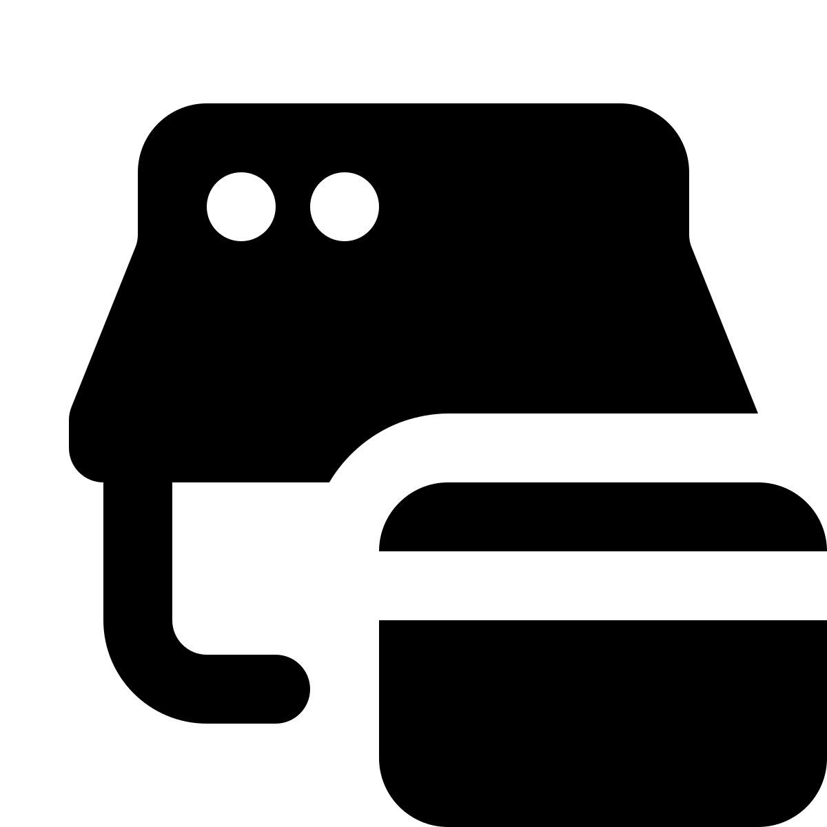 material rounded style pagamento con la carta del negozio online icon