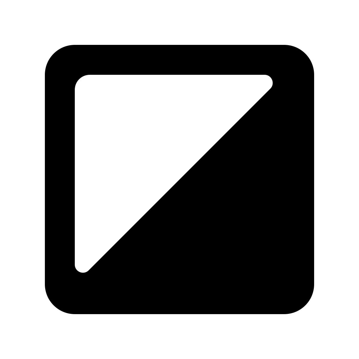 material rounded style 오리엔티어링 제어 플래그 icon