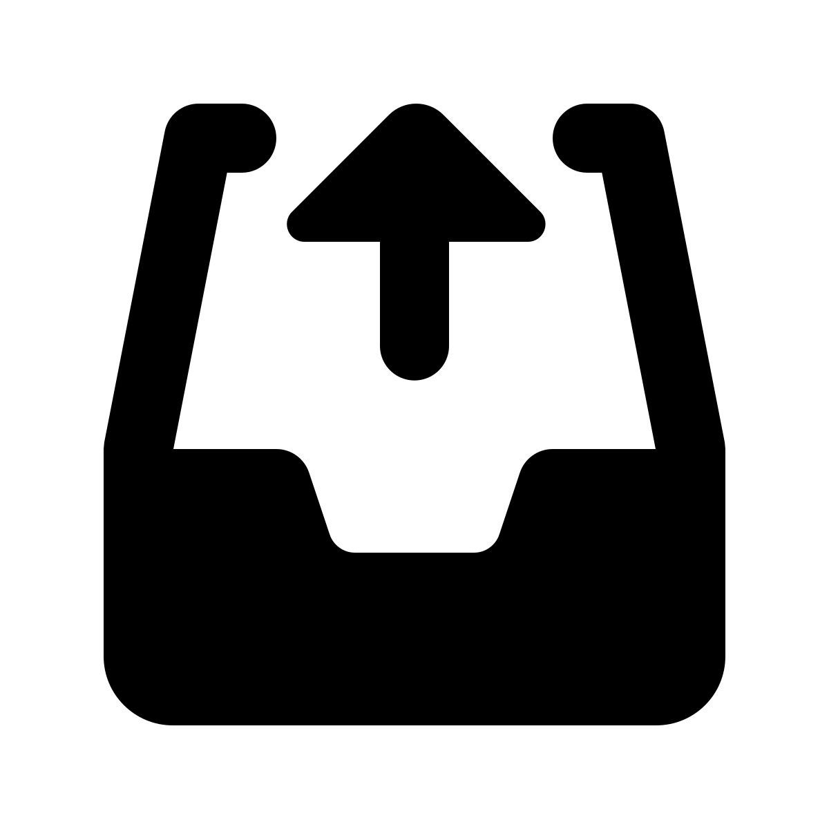 material rounded style posta in uscita icon