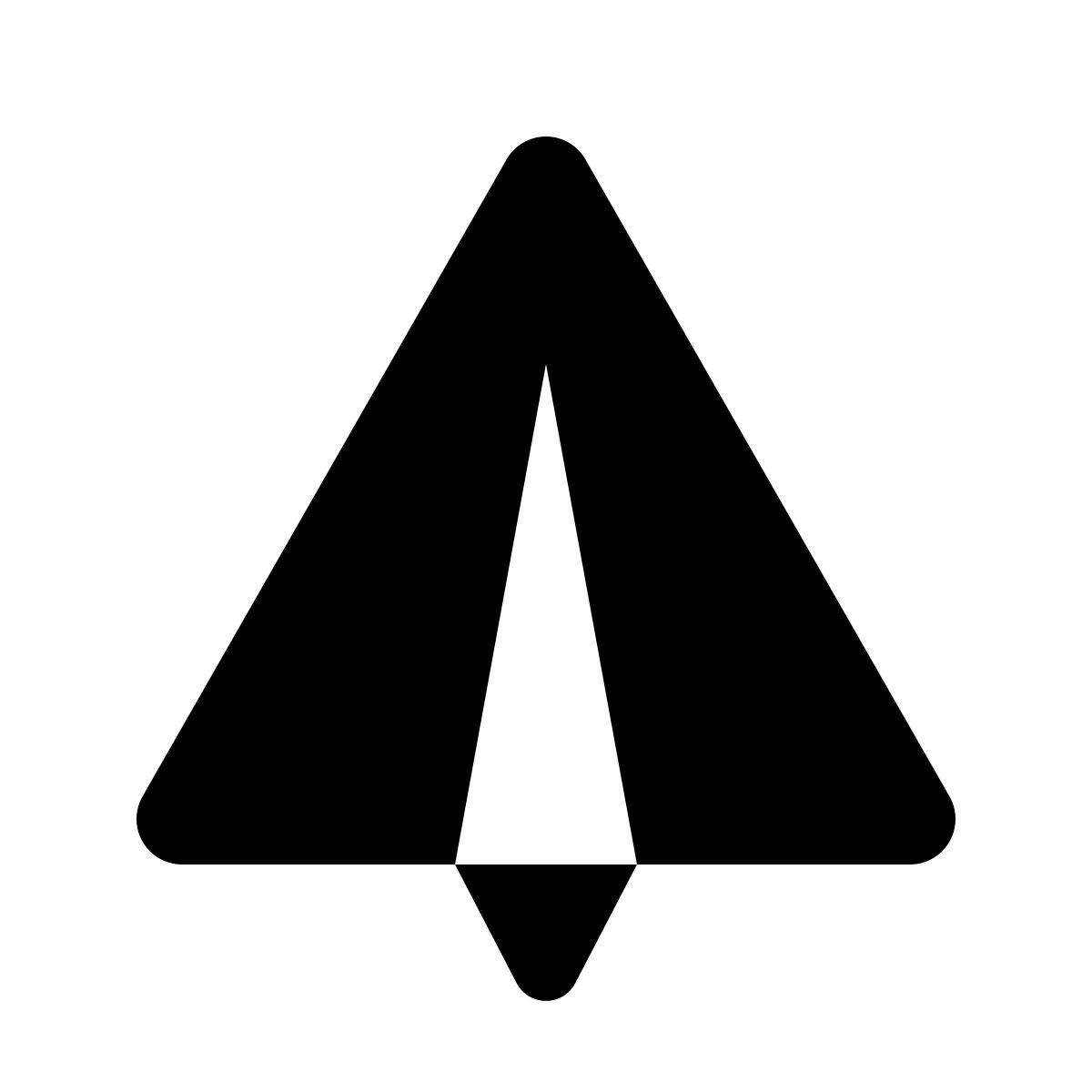 material rounded style inviare icon