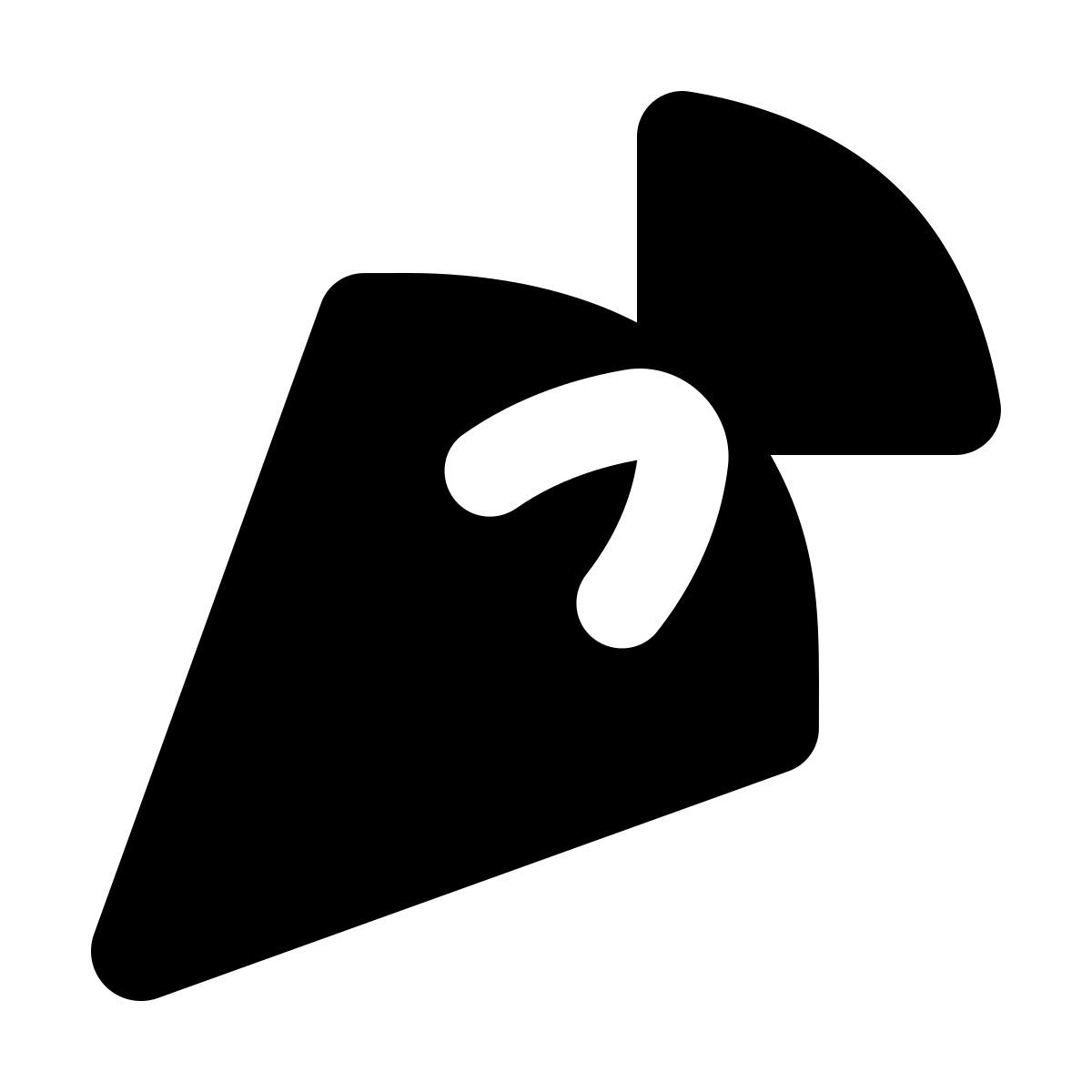 material rounded style poche à douille pâtissière icon