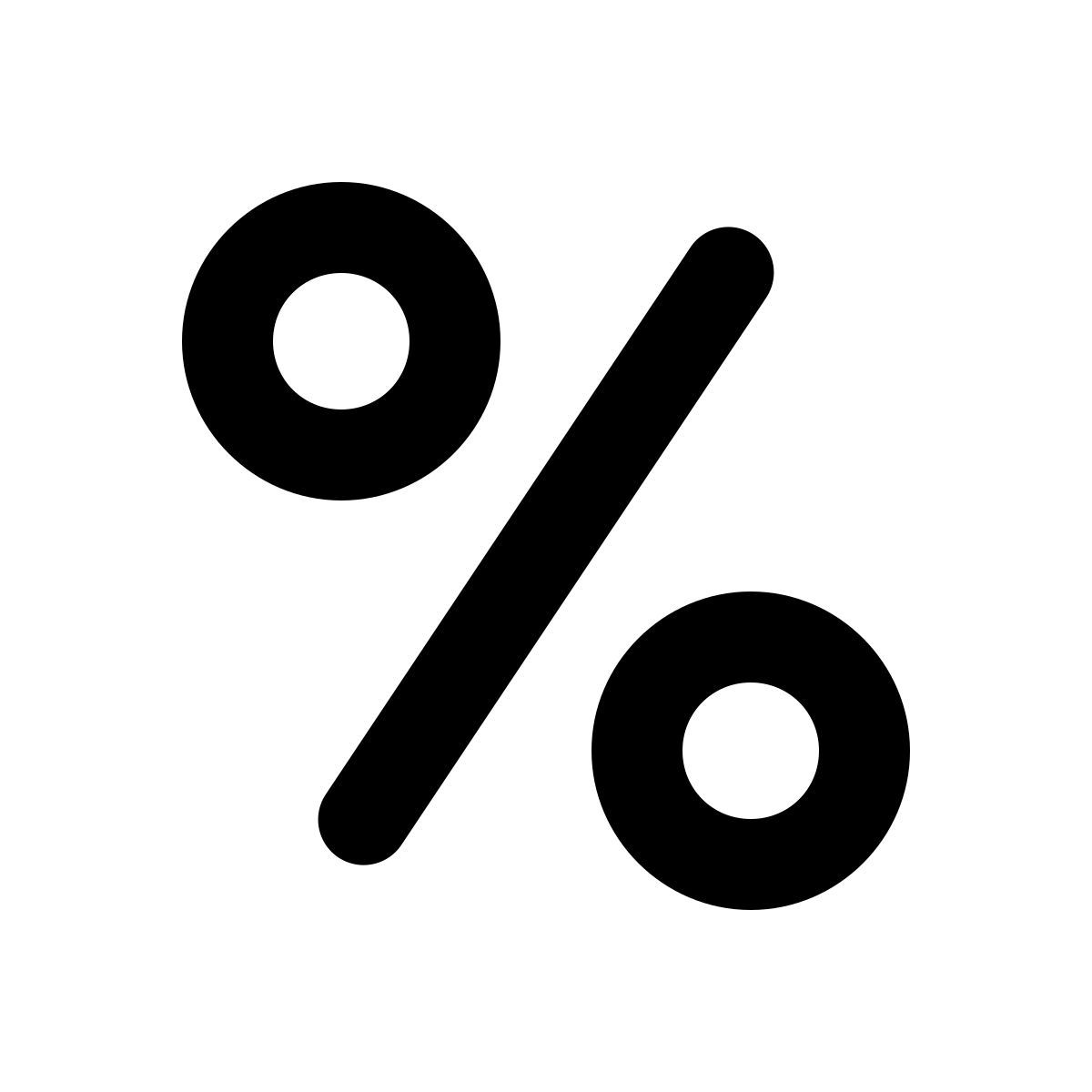 material rounded style 百分比 icon