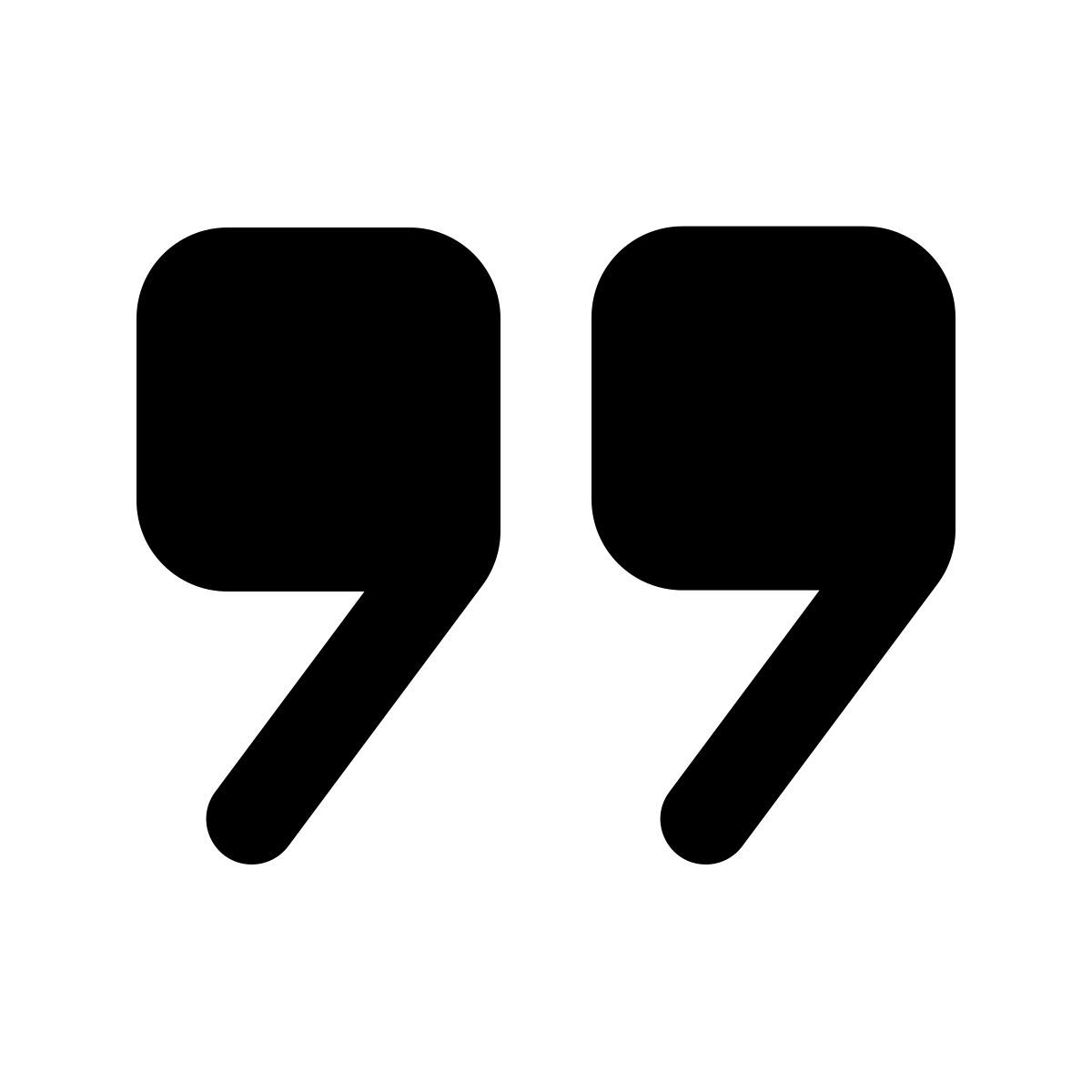 material rounded style citazione di destra icon