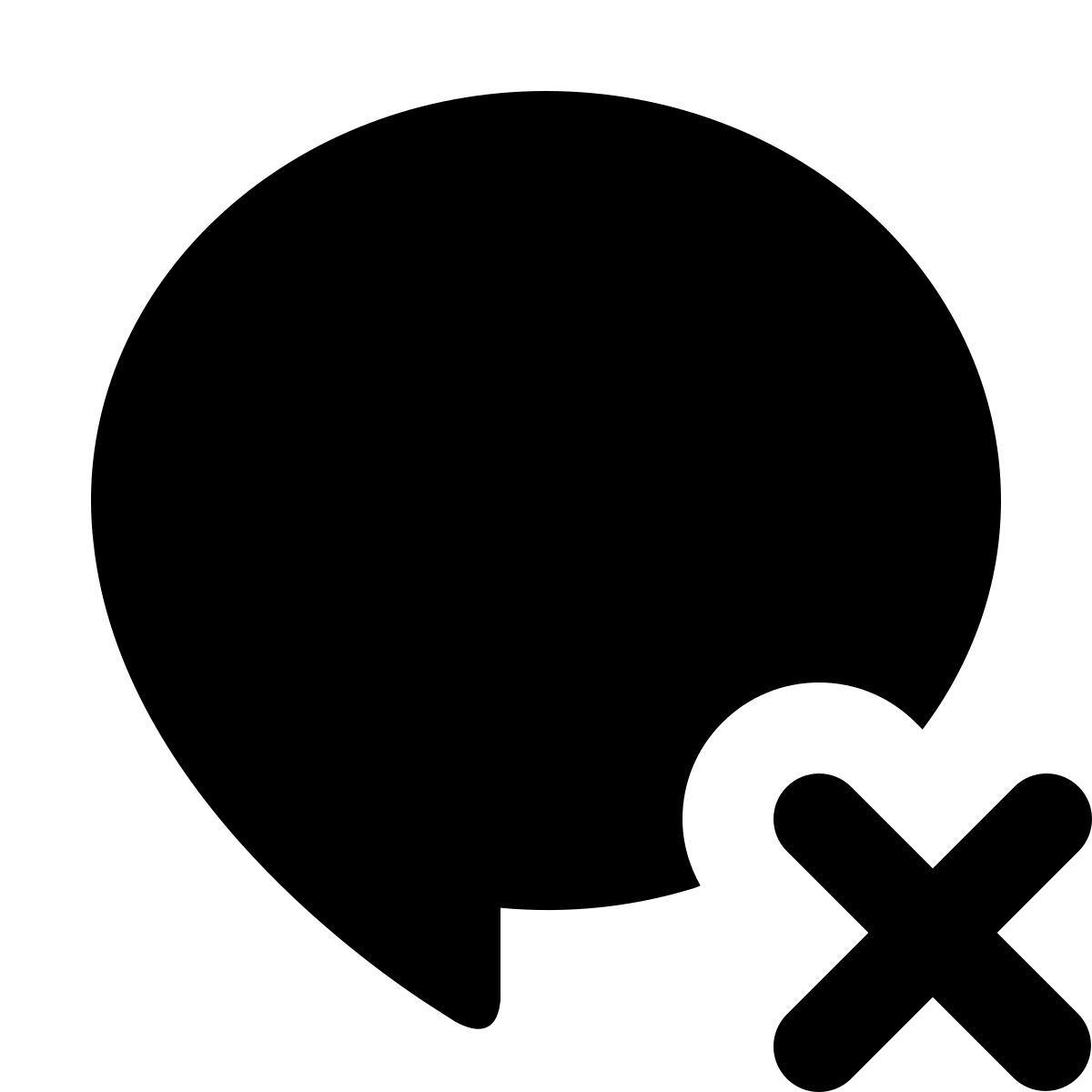 material rounded style me recuso icon