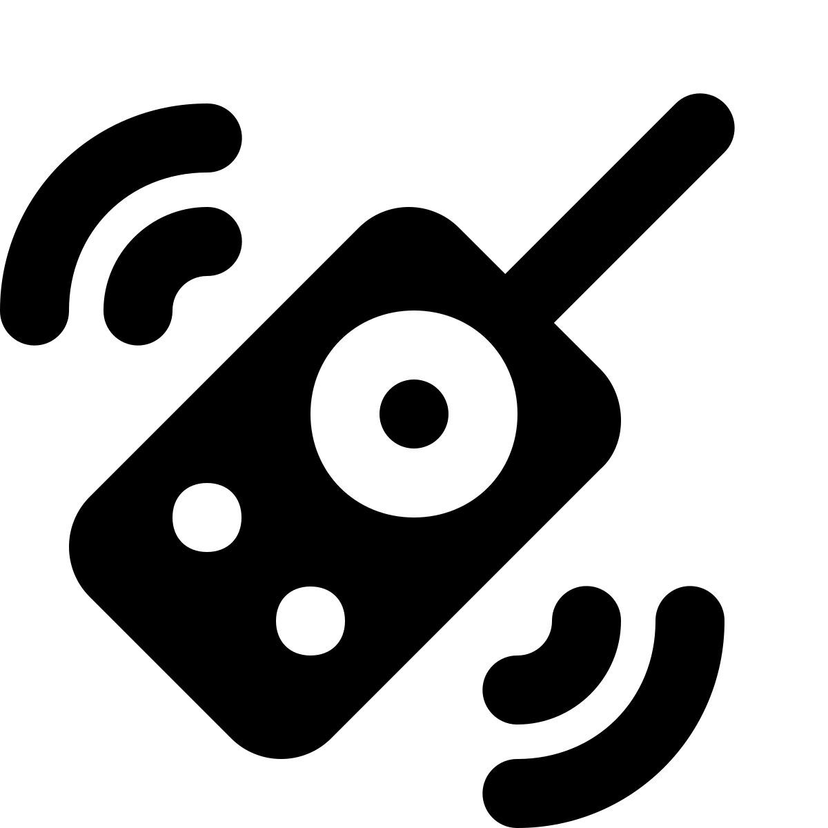 material rounded style 원격 키 icon