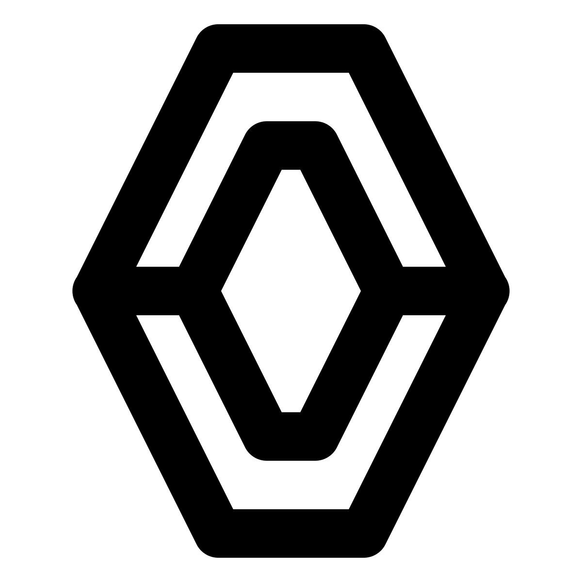 material rounded style 르노 icon