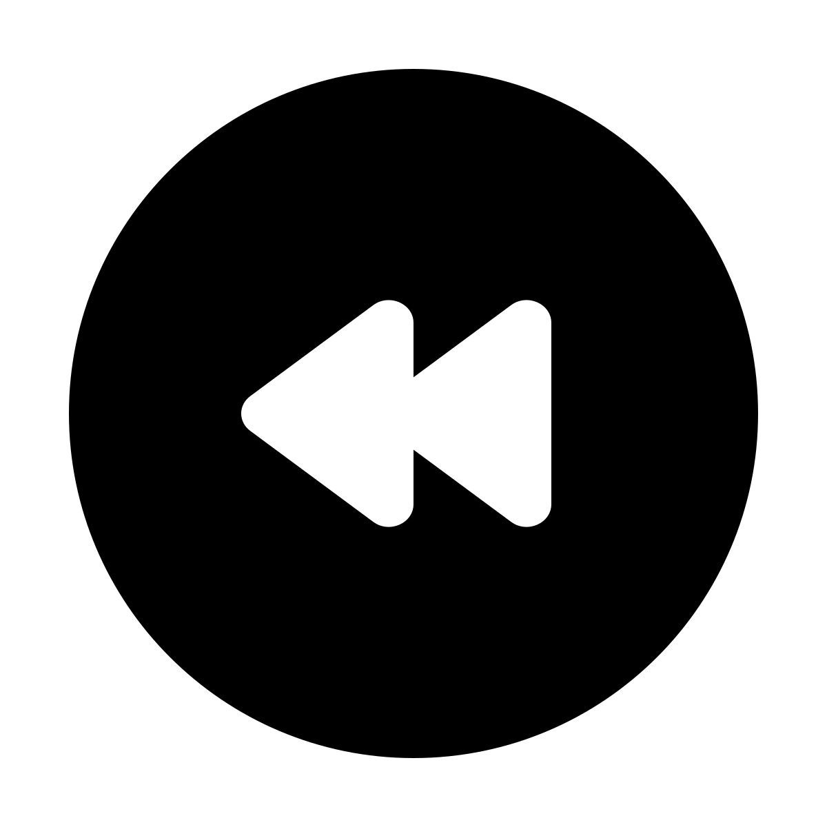 material rounded style botão de retrocesso redondo icon