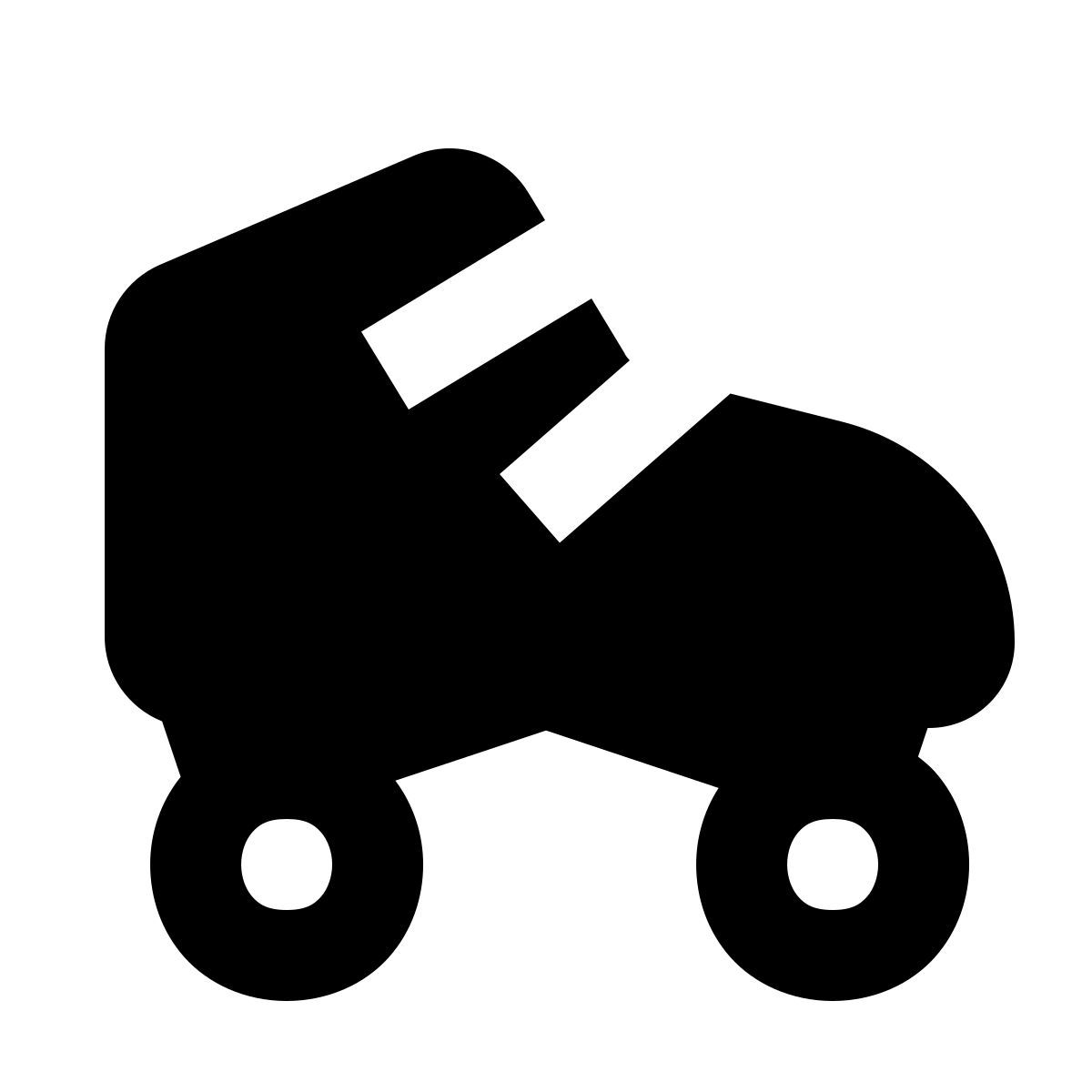 material rounded style 旱冰鞋 icon