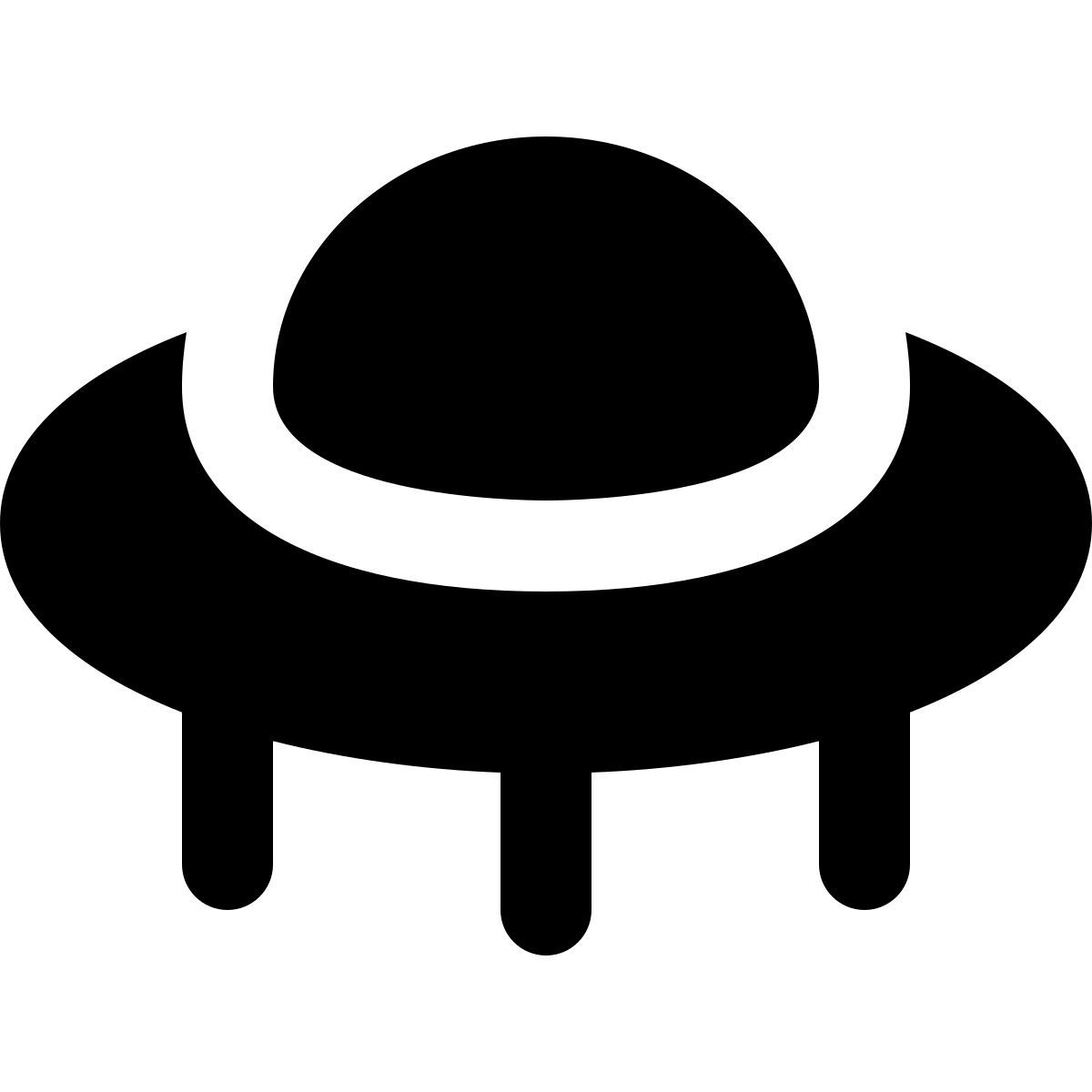 material rounded style 공상 과학 icon