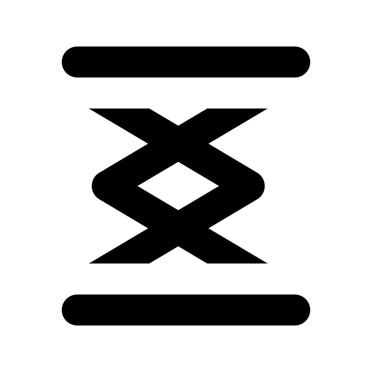 material rounded style sollevatore a forbice icon