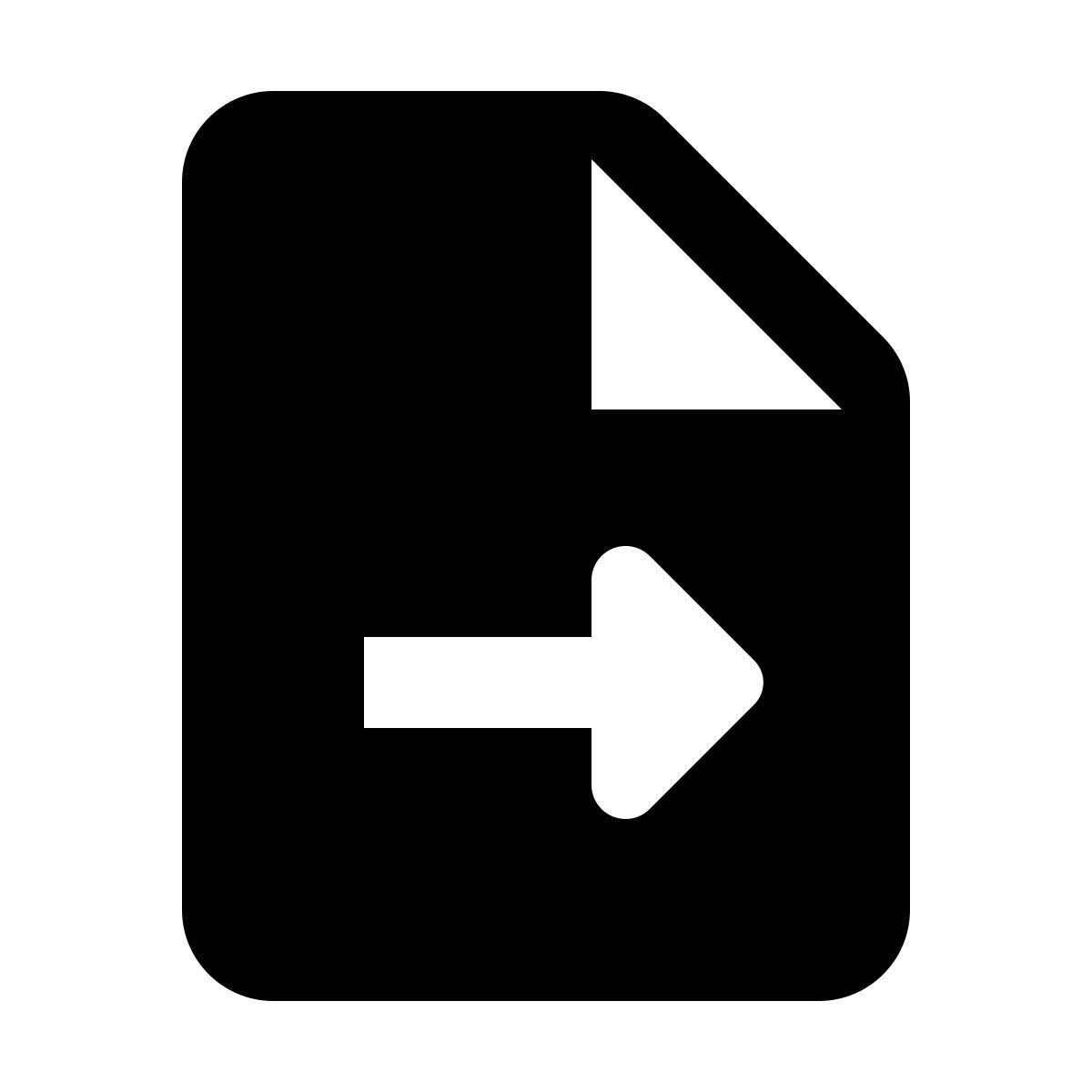 material rounded style invia file icon