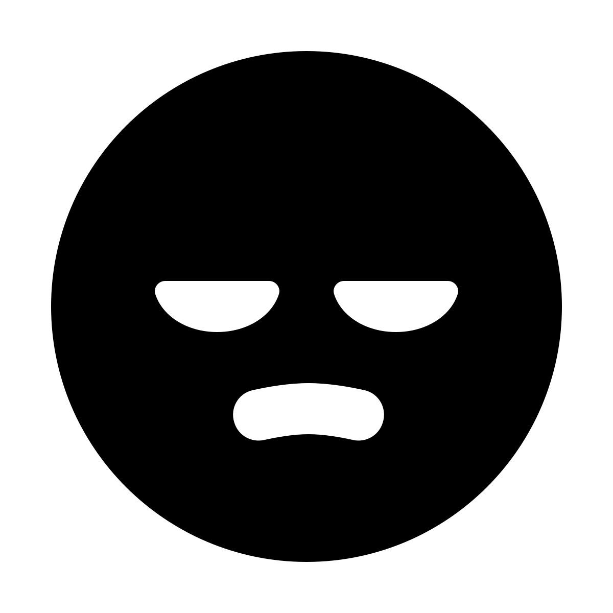 material rounded style en train de dormir icon