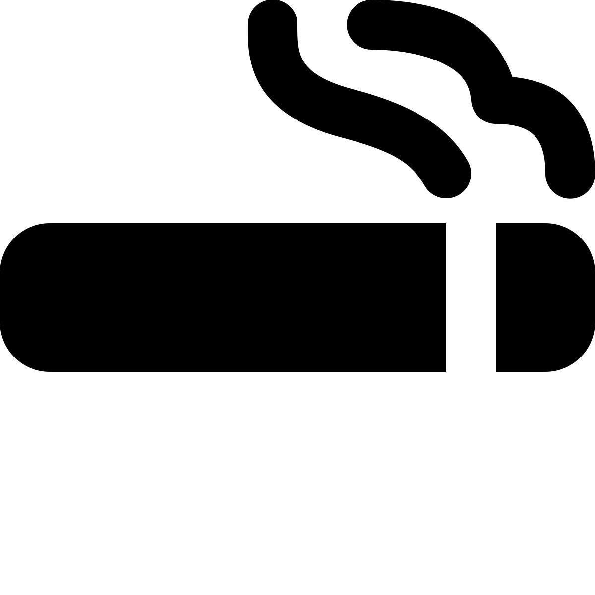 material rounded style 抽烟 icon