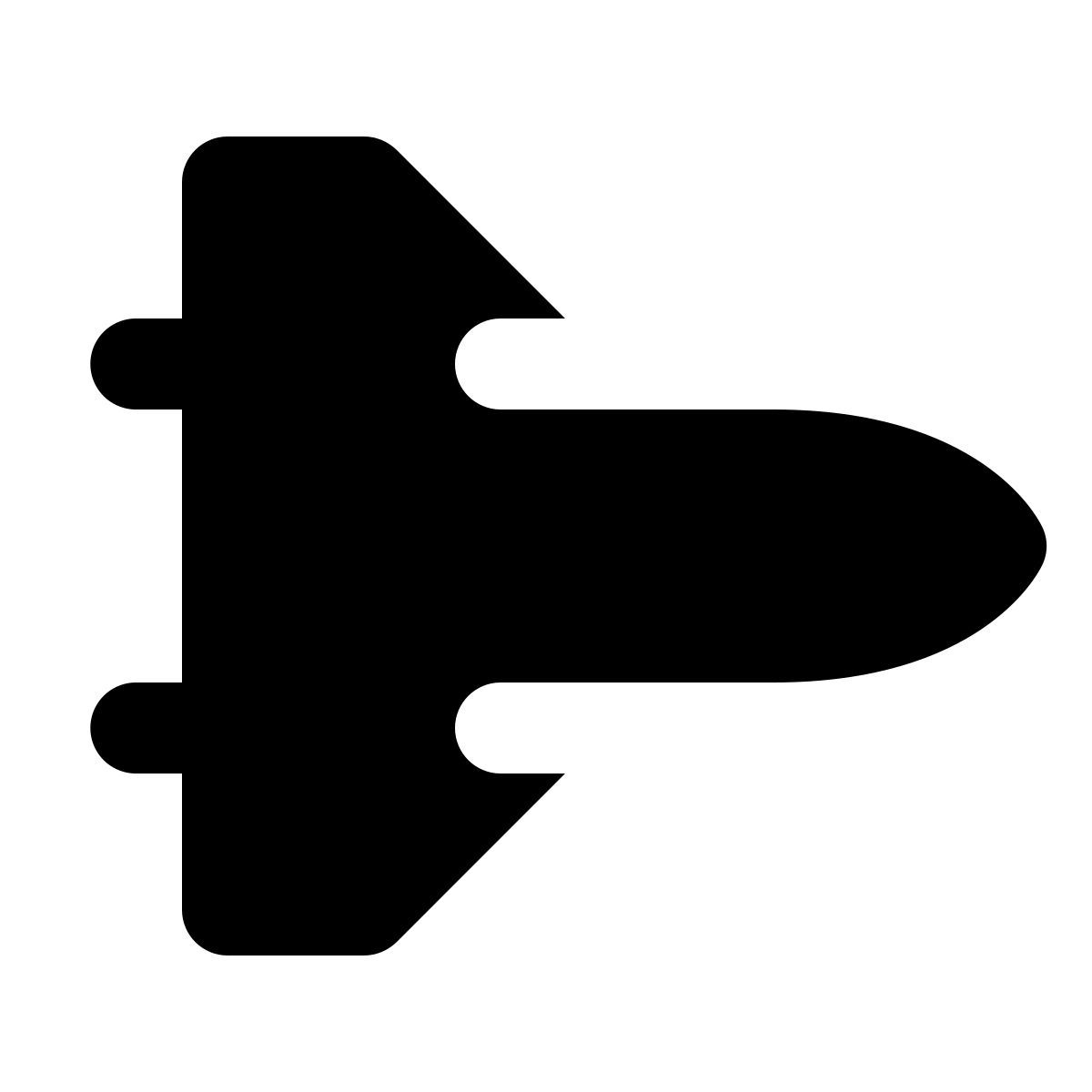 material rounded style lanzadera de espacio icon