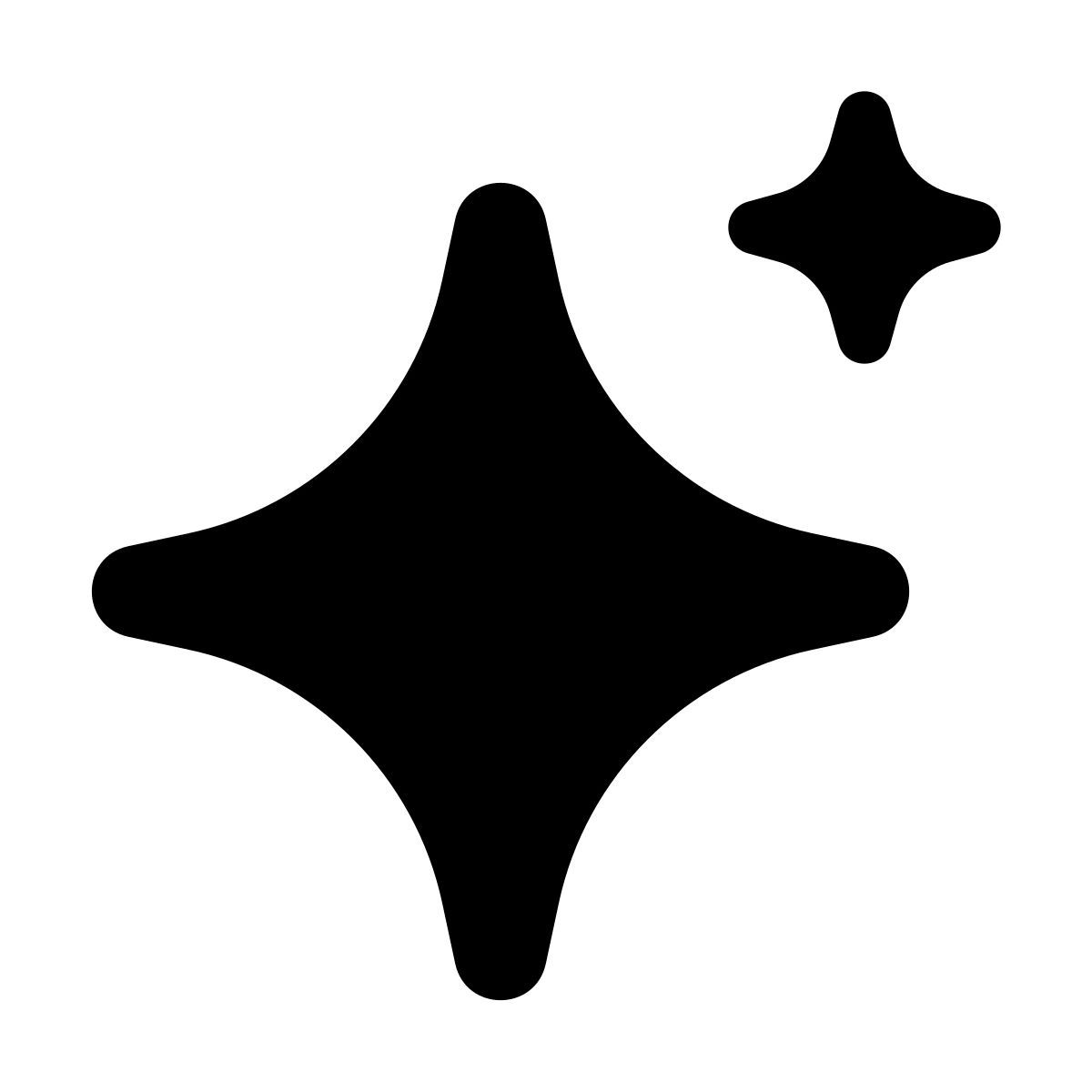 material rounded style 闪闪发光的 icon