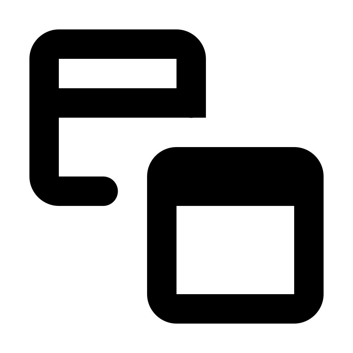 material rounded style visão estática nível2 icon